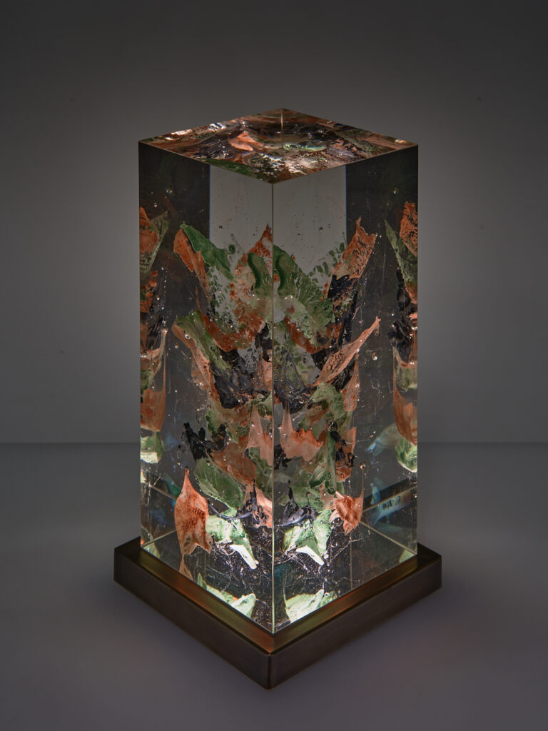 1.0QH 19 - optical glass with mineral oxide, light, filter H 22cm  sw100