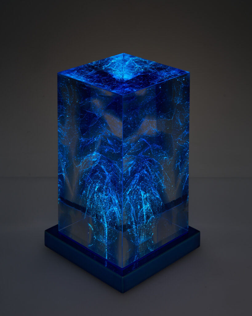 1.0QH 26 - optical glass with colored glass, light, filter H 22cm  sw100