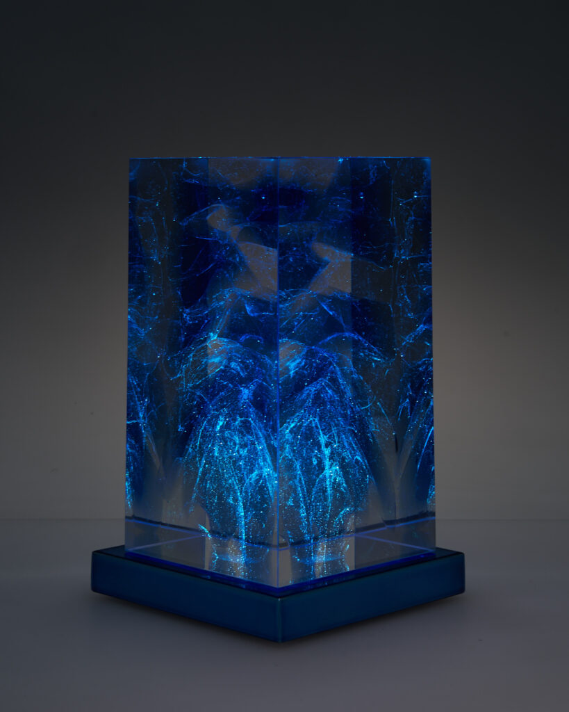 1.0QH 26 - optical glass with colored glass, light, filter H 22cm  sw100