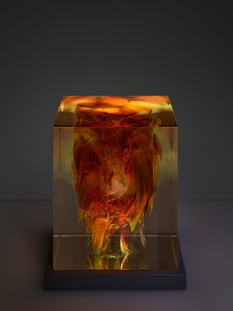 1.5Q 35 - optical glass with colored glass, light, filter H 17cm  sw150