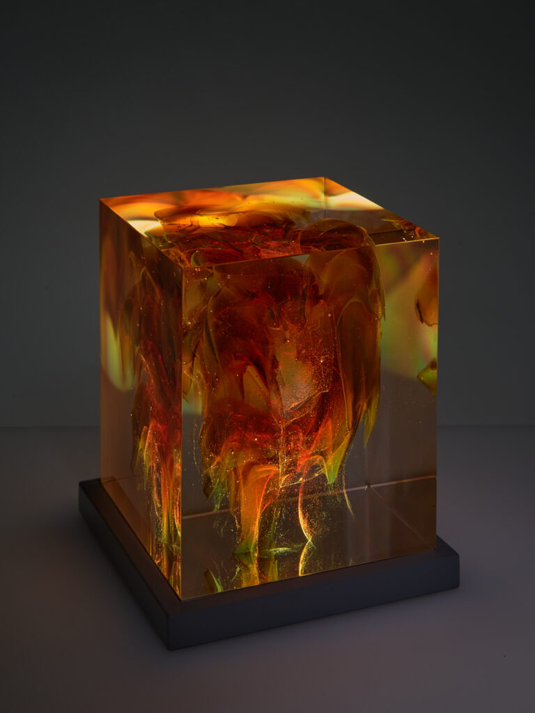 1.5Q 35 - optical glass with colored glass, light, filter H 17cm  sw150