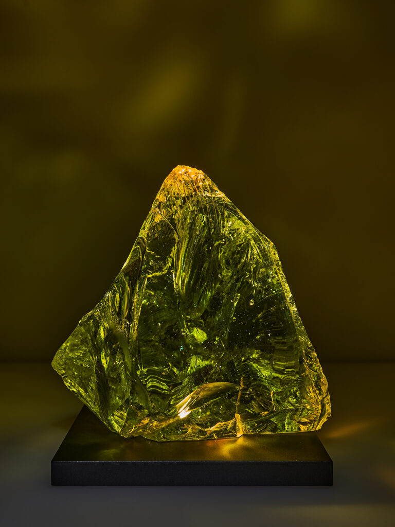 Glas Skulptur, Glas Art, Kunstglas, Original Kristall Kunstglas, Aus Glas Kunstglas, Artglass, Glasobjekt, glass object, glass with light, glass sculptur