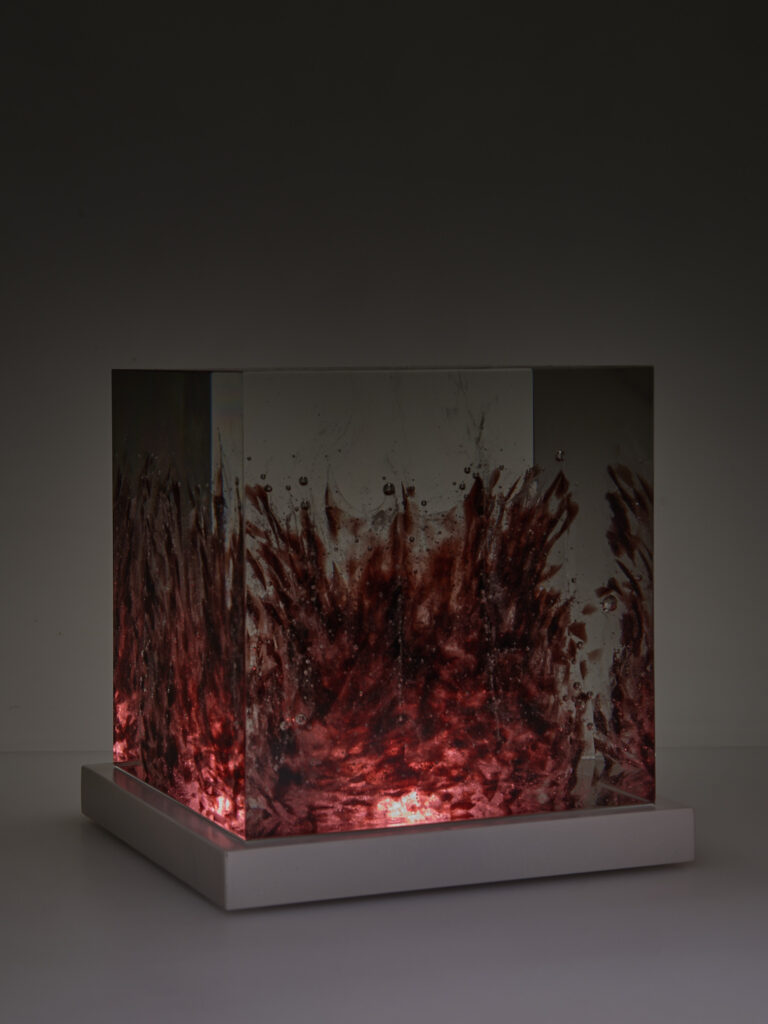 1.5Q 37 - optical glass with colored glass, light, filter H 15cm  sw150