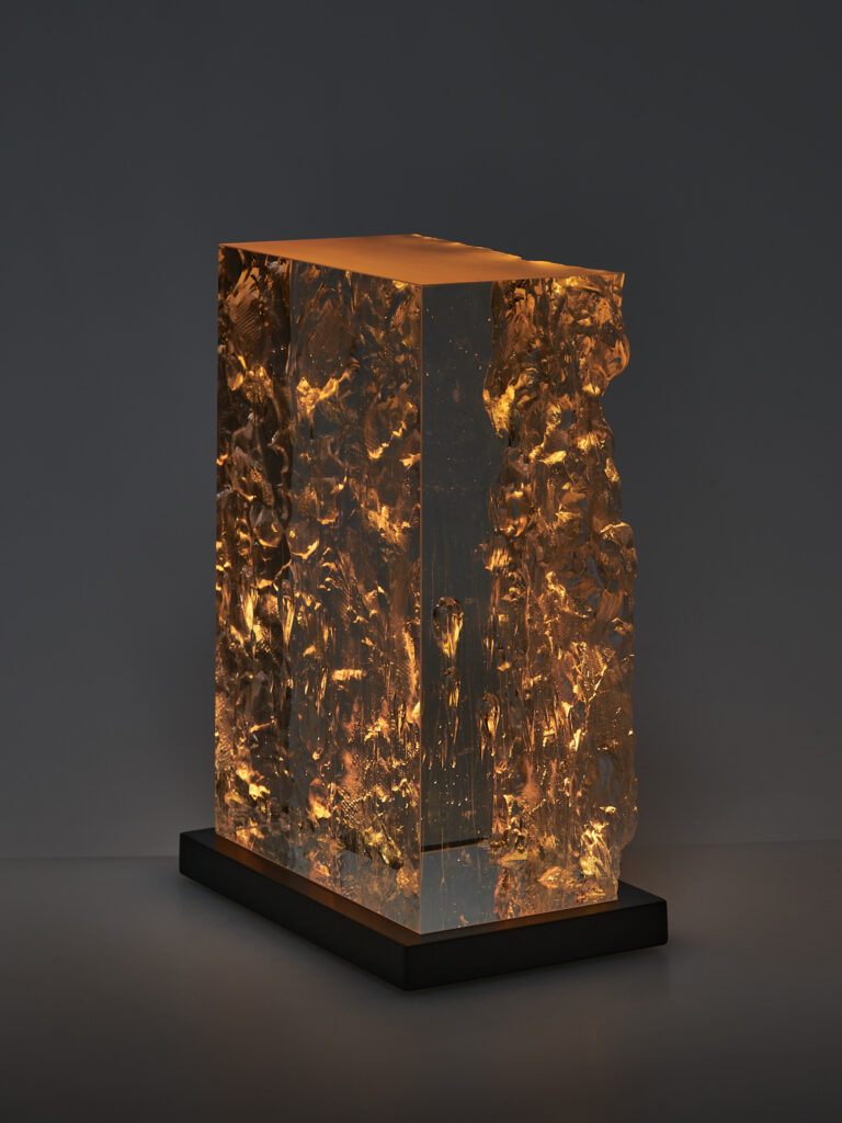 10.18MTH 1 – kiln-cast Czech optical glass with integrated LED lighting, Christian Schneider-Moll, Berlin-based artist